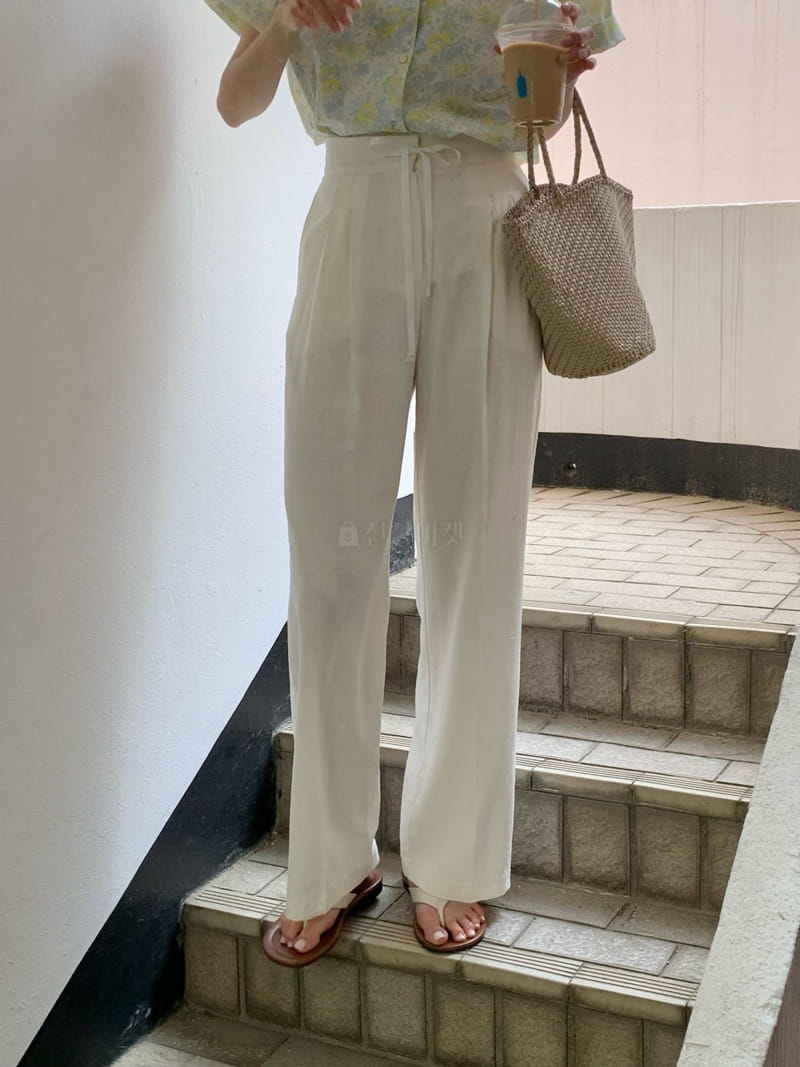 Ovu - Korean Women Fashion - #womensfashion - Linen Pants