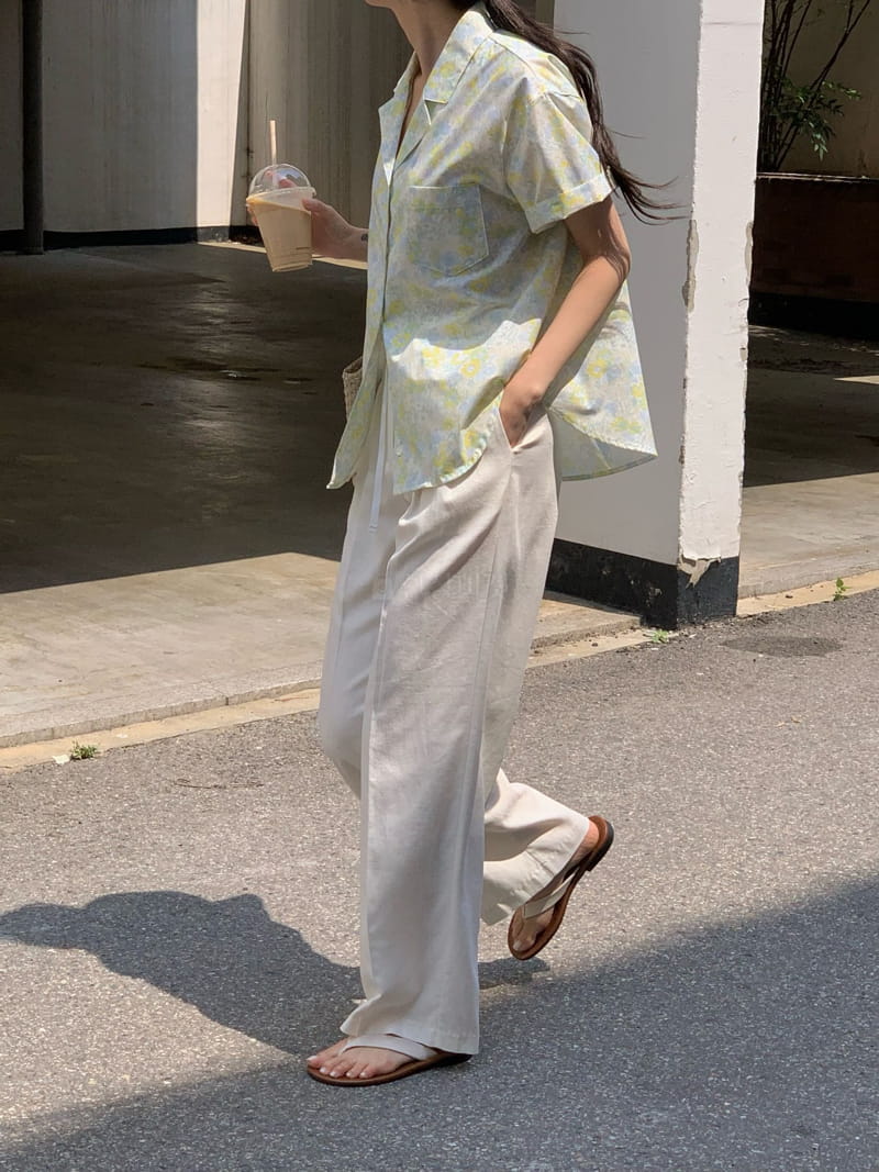 Ovu - Korean Women Fashion - #womensfashion - Linen Pants - 3