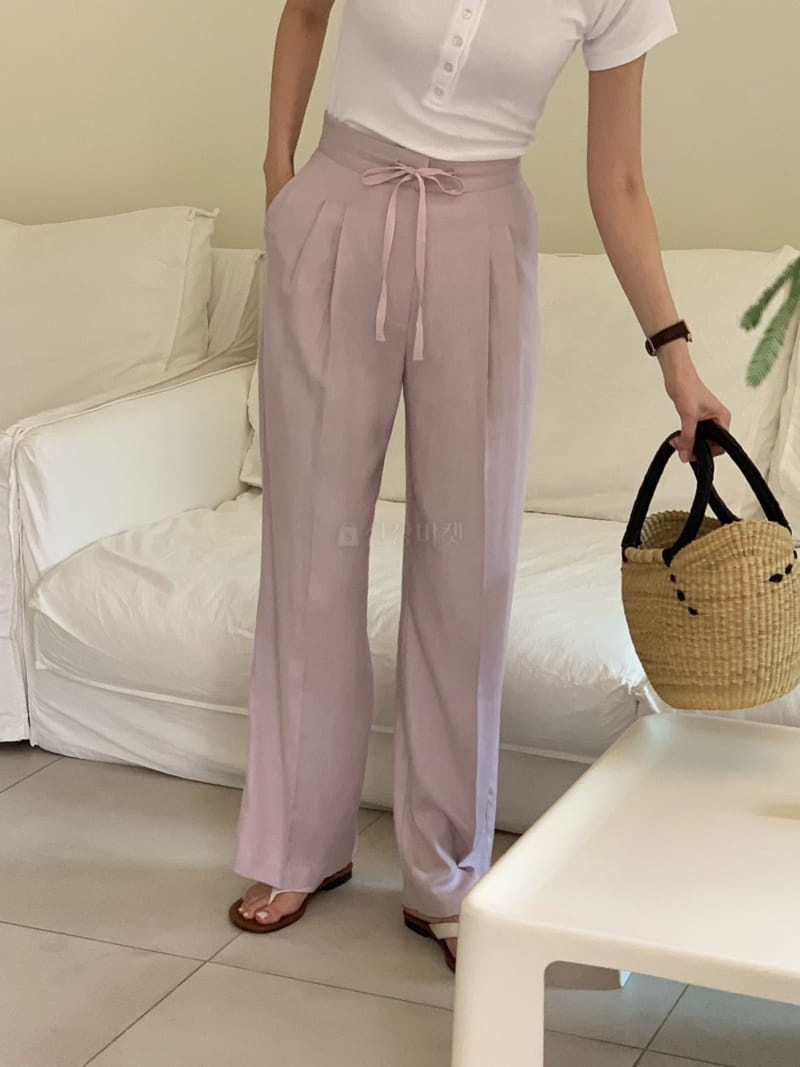 Ovu - Korean Women Fashion - #womensfashion - Linen Pants - 7