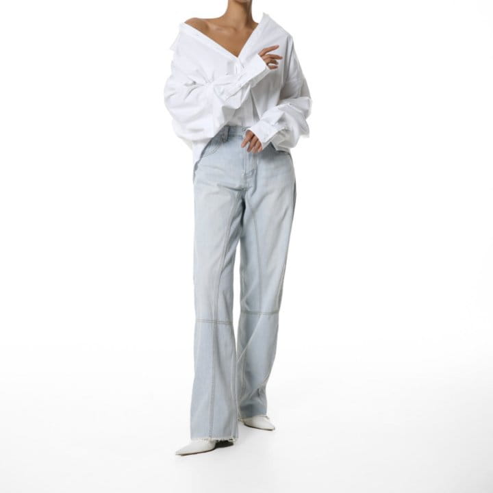 Paper Moon - Korean Women Fashion - #momslook - Swin Shirt - 7