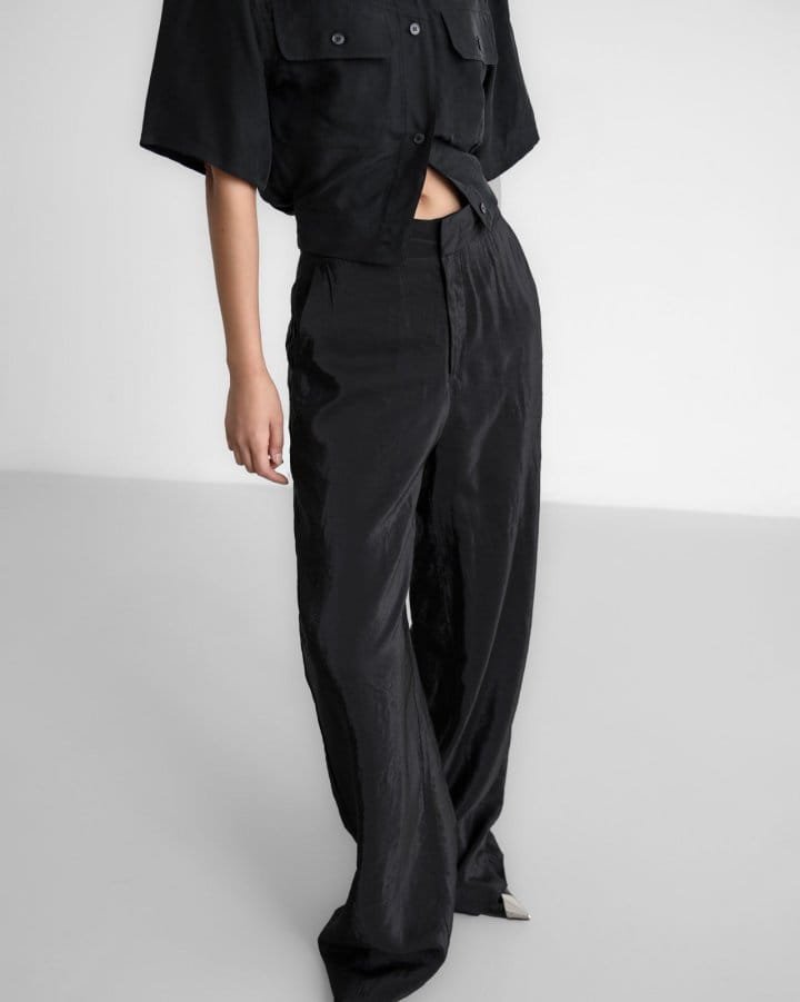Paper Moon - Korean Women Fashion - #momslook - Matalic Pants - 9