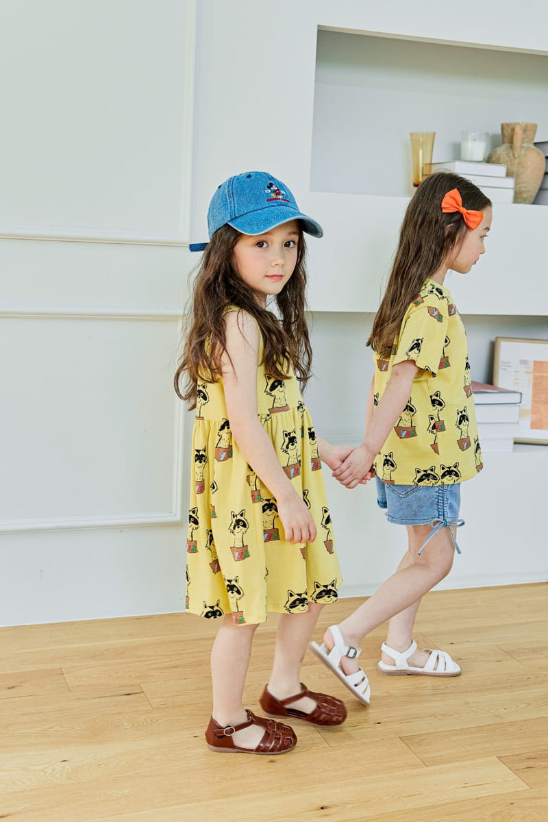 Pink Berry - Korean Children Fashion - #Kfashion4kids - Racoon One-piece - 8