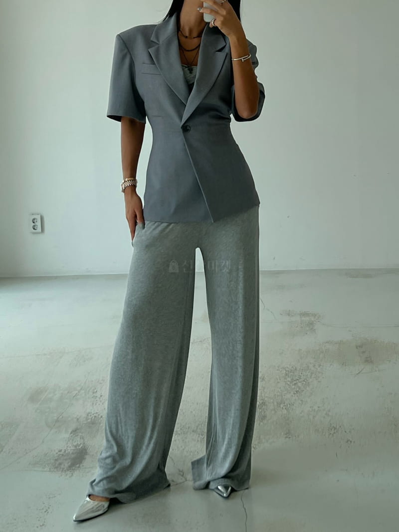 Project Wave - Korean Women Fashion - #momslook - Cube Pants - 3