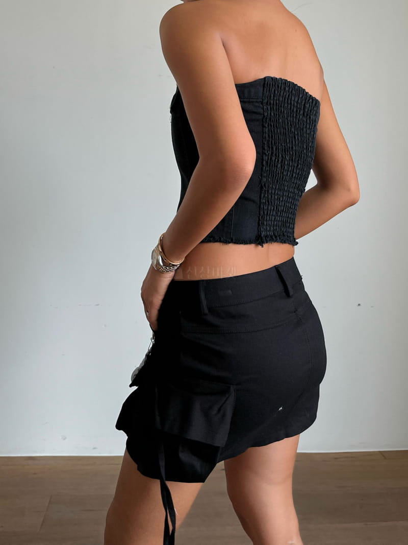 Project Wave - Korean Women Fashion - #momslook - Three Pocket Skirt - 12