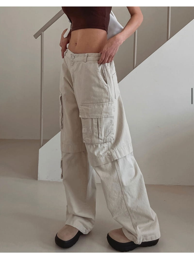Project Wave - Korean Women Fashion - #restrostyle - Color Cargo Pants - 7