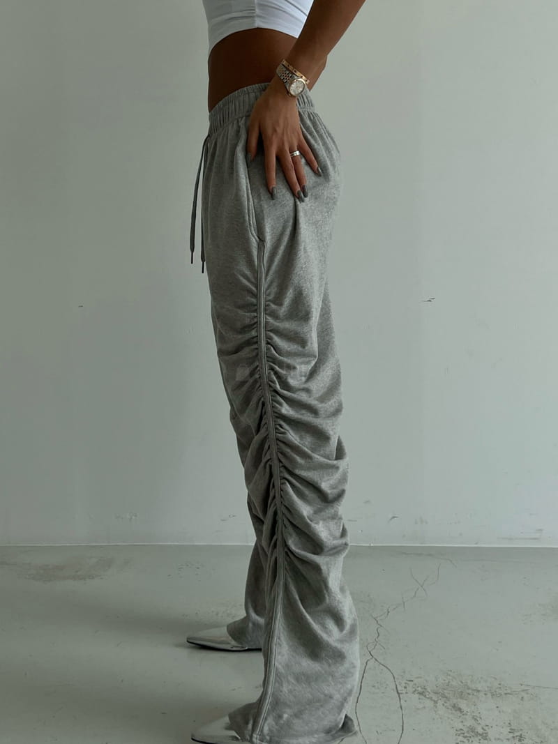 Project Wave - Korean Women Fashion - #womensfashion - Moni Shirring Pants - 3