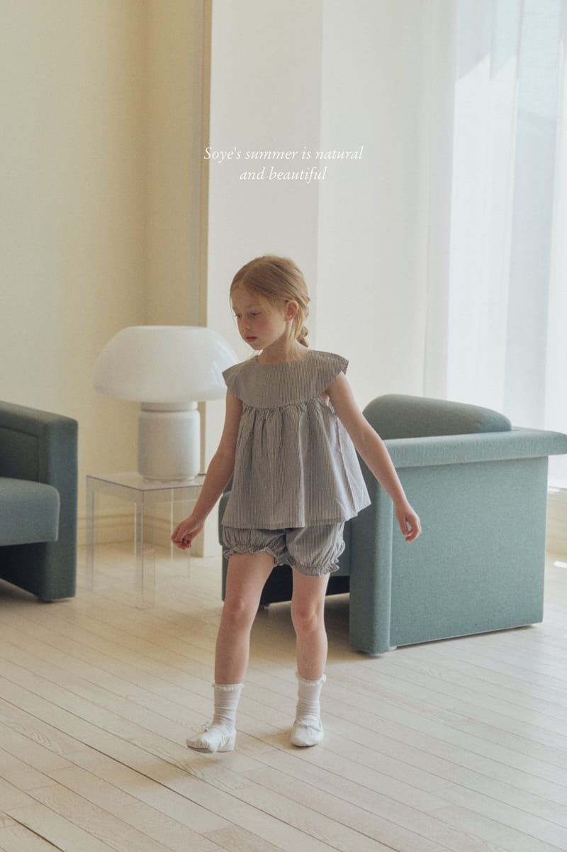 Soye - Korean Children Fashion - #kidsshorts - Cape Top Bottom Set