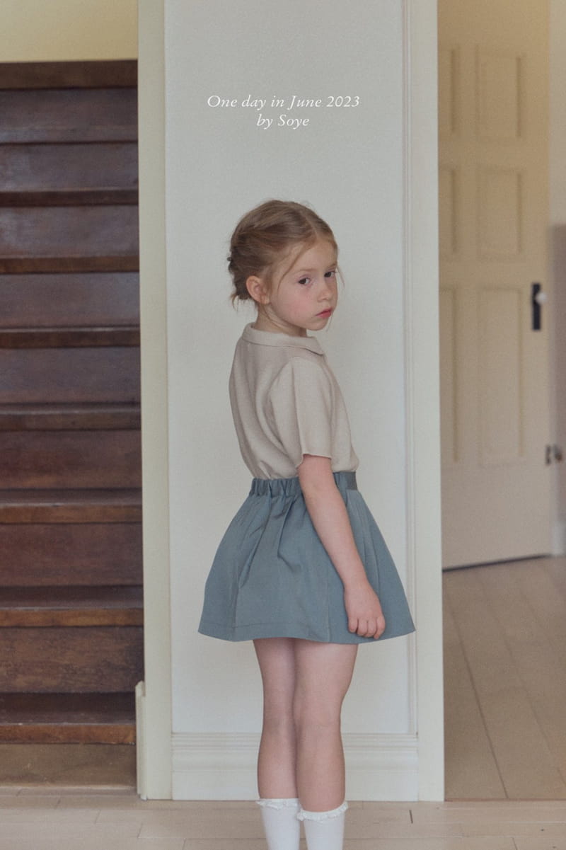Soye - Korean Children Fashion - #fashionkids - Collar Knit Tee - 4