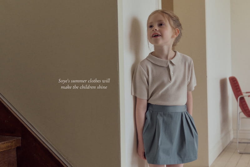 Soye - Korean Children Fashion - #minifashionista - Collar Knit Tee - 10