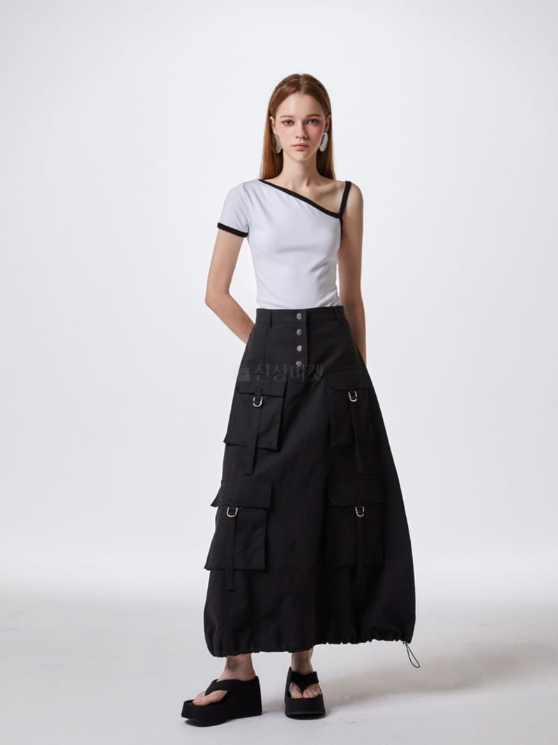 Stage - Korean Women Fashion - #womensfashion - Bonnet Skirt - 4
