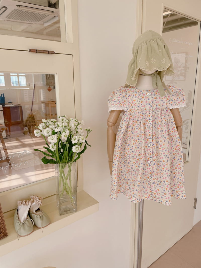 Studio M - Korean Children Fashion - #littlefashionista - Kelly Lace One-piece - 3