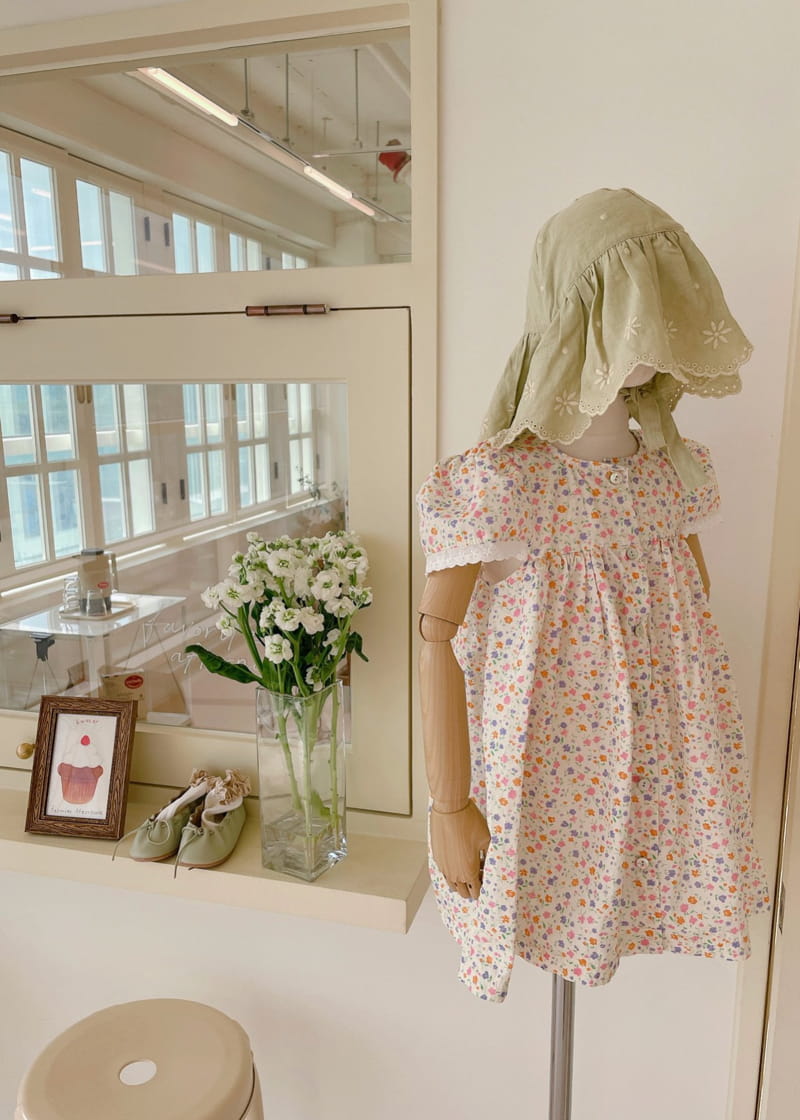 Studio M - Korean Children Fashion - #littlefashionista - Kelly Lace One-piece - 4
