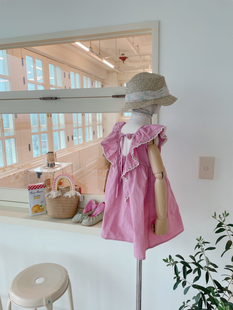 Studio M - Korean Children Fashion - #stylishchildhood - Lulu Frill One-piece - 6