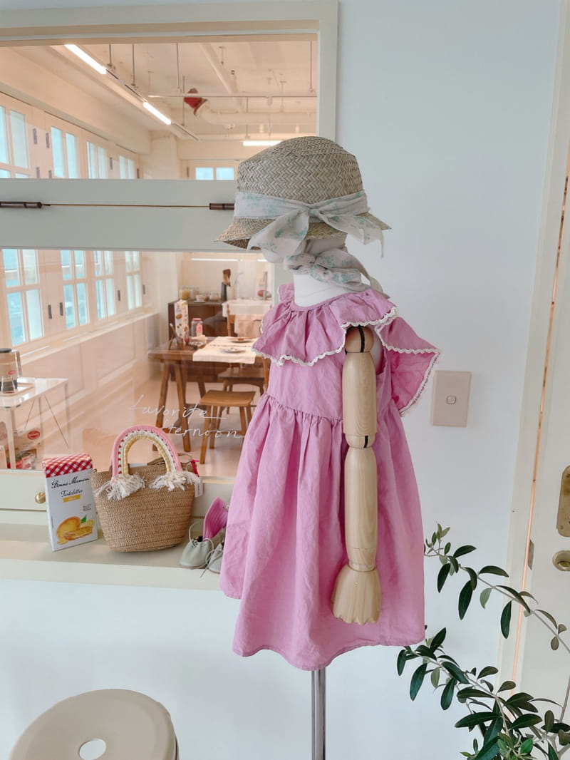 Studio M - Korean Children Fashion - #toddlerclothing - Lulu Frill One-piece - 5