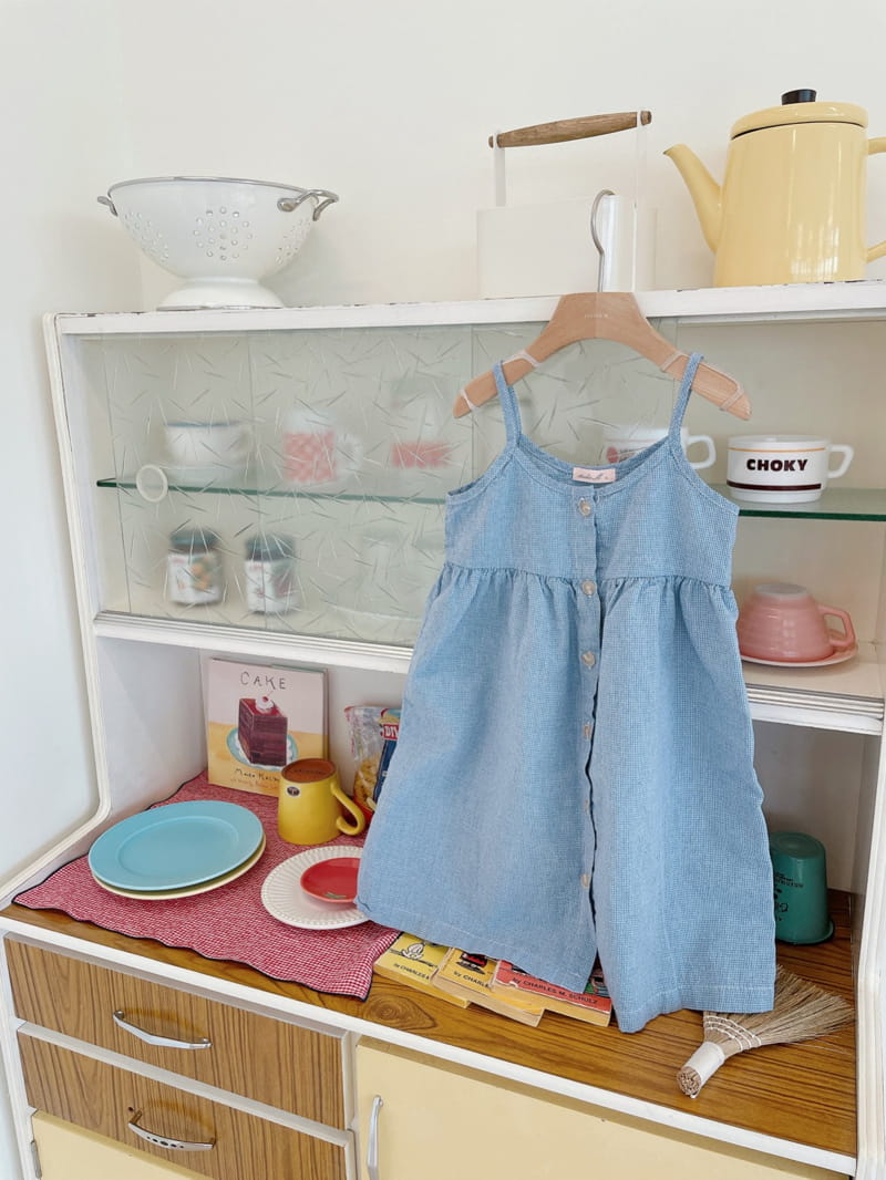 Studio M - Korean Children Fashion - #toddlerclothing - Roft String Open One-piece - 12