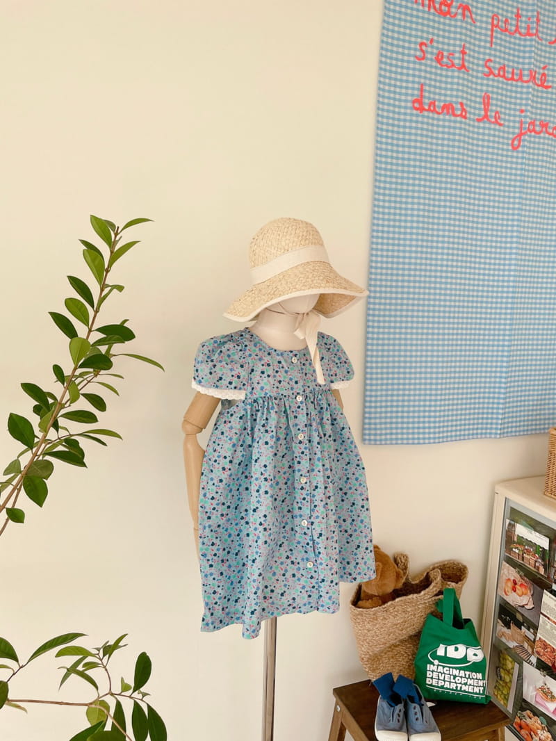 Studio M - Korean Children Fashion - #toddlerclothing - Kelly Lace One-piece - 8