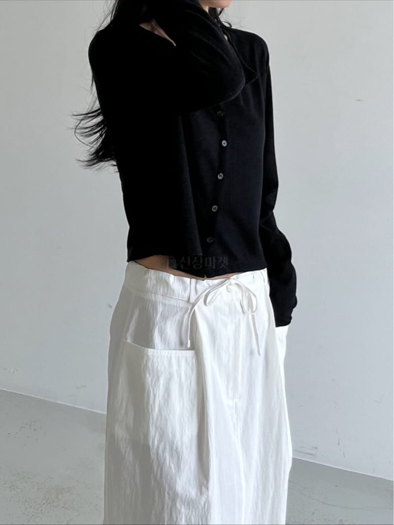Taupe - Korean Women Fashion - #momslook - Pintuck Skirt - 5
