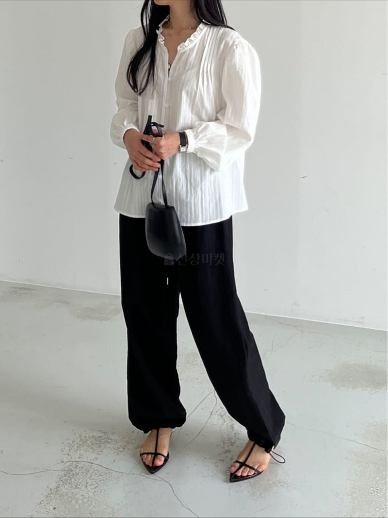 Taupe - Korean Women Fashion - #momslook - Touch Band Pants - 12
