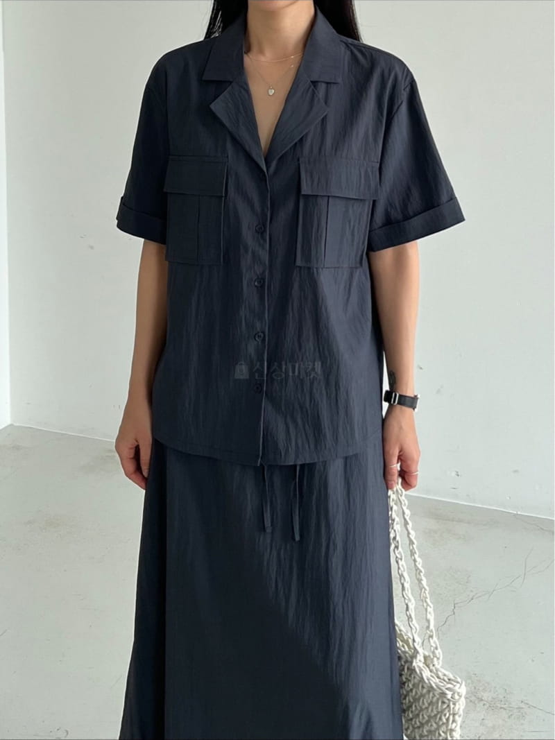 Taupe - Korean Women Fashion - #momslook - Jade Shirt - 6