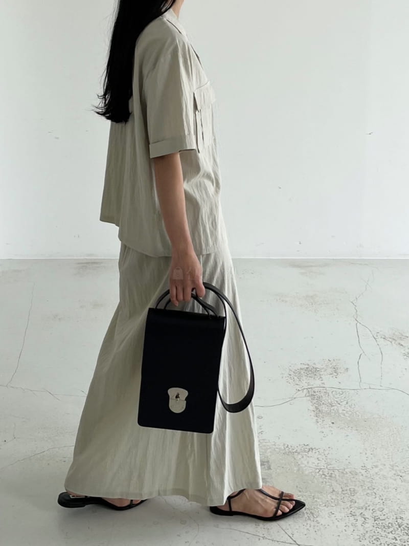 Taupe - Korean Women Fashion - #momslook - Jade Skirt