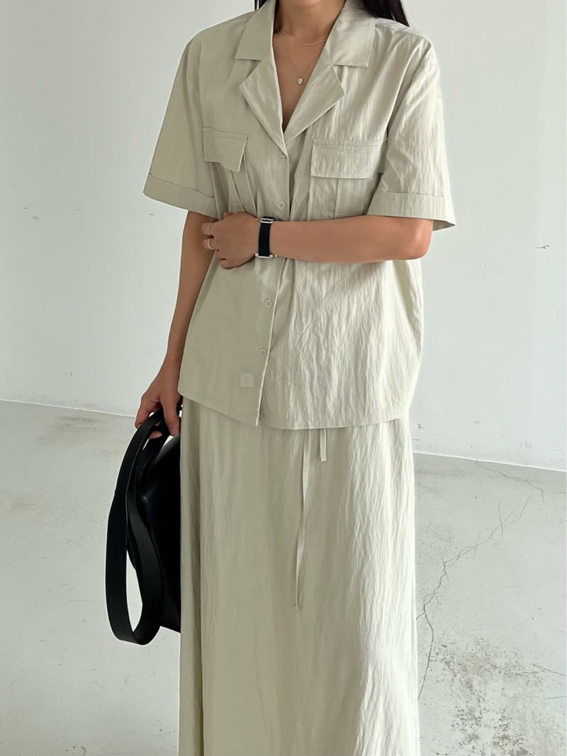 Taupe - Korean Women Fashion - #momslook - Jade Skirt - 3