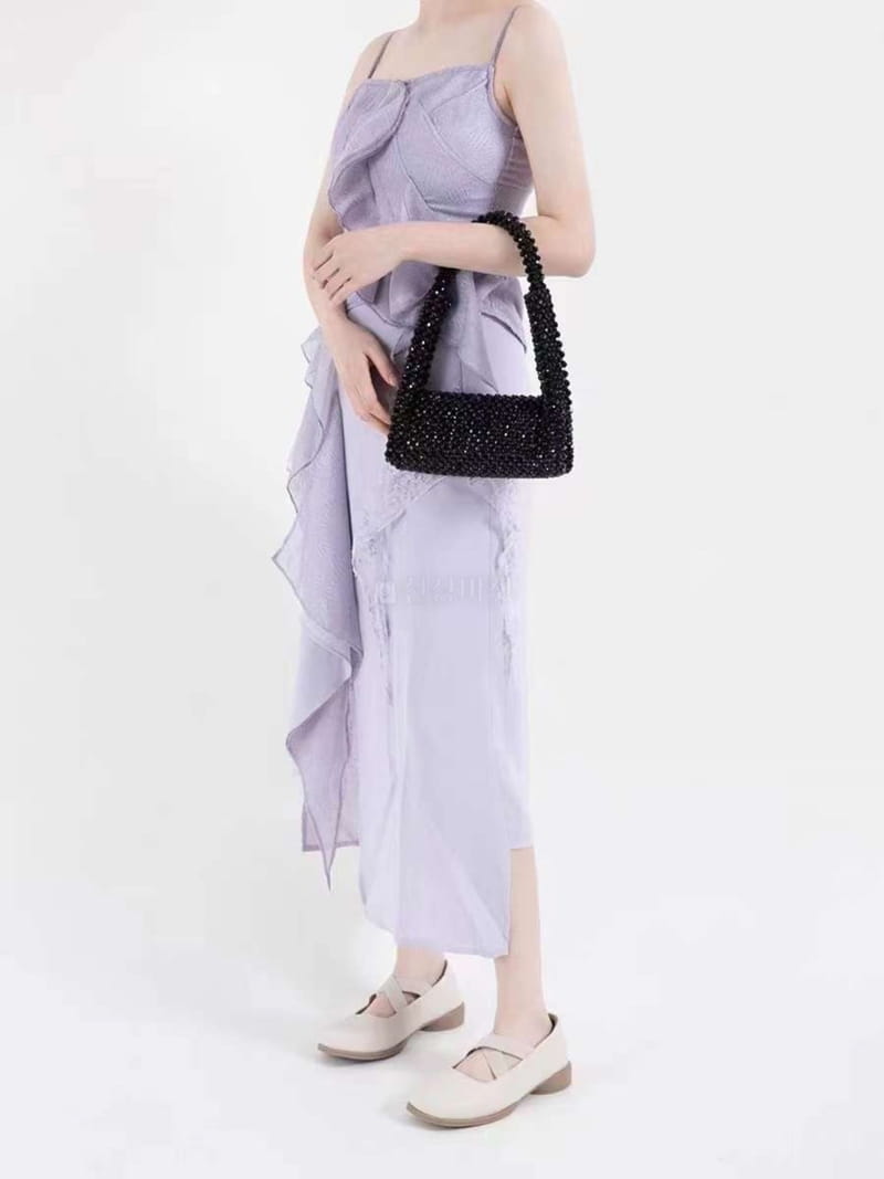 Trouvaille - Korean Women Fashion - #momslook - Twrinkle Pearl Tote Shoulder Bag - 6
