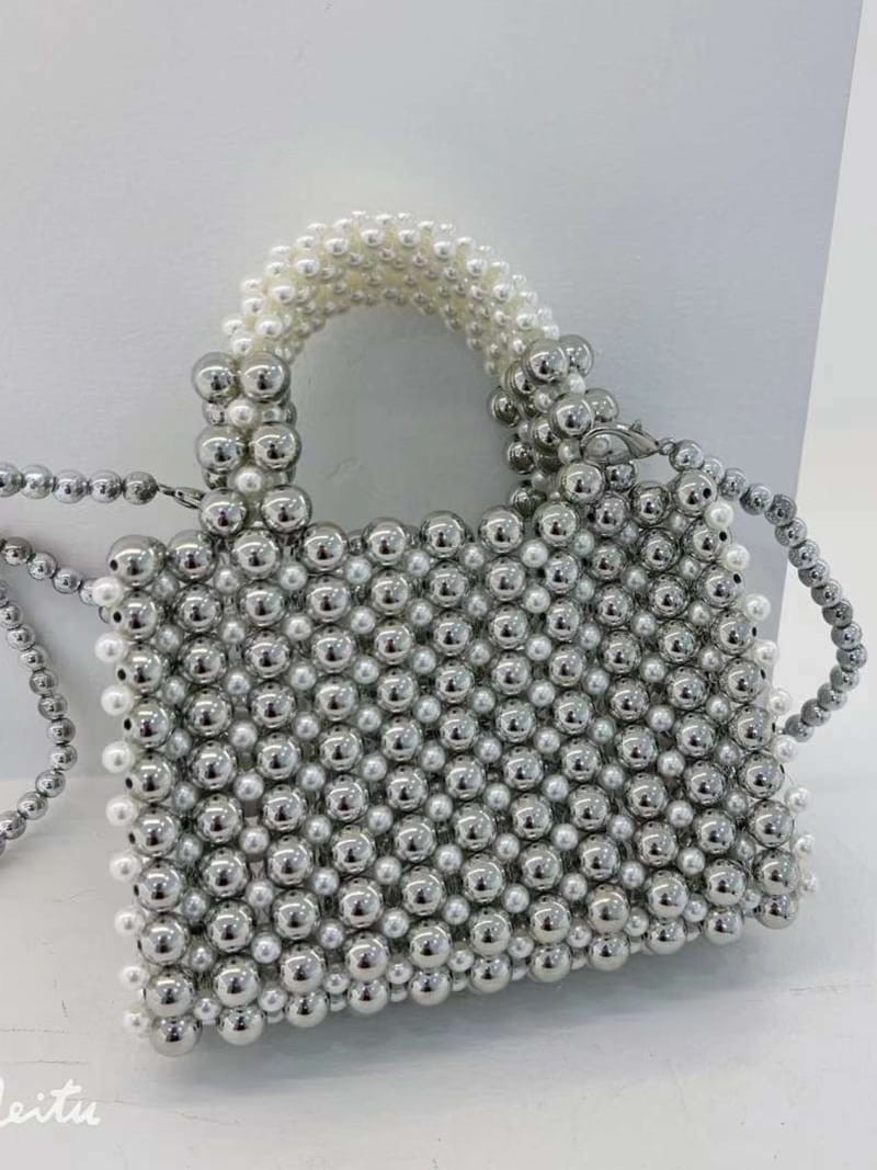 Trouvaille - Korean Women Fashion - #momslook - Berno Pearl Tote Bag