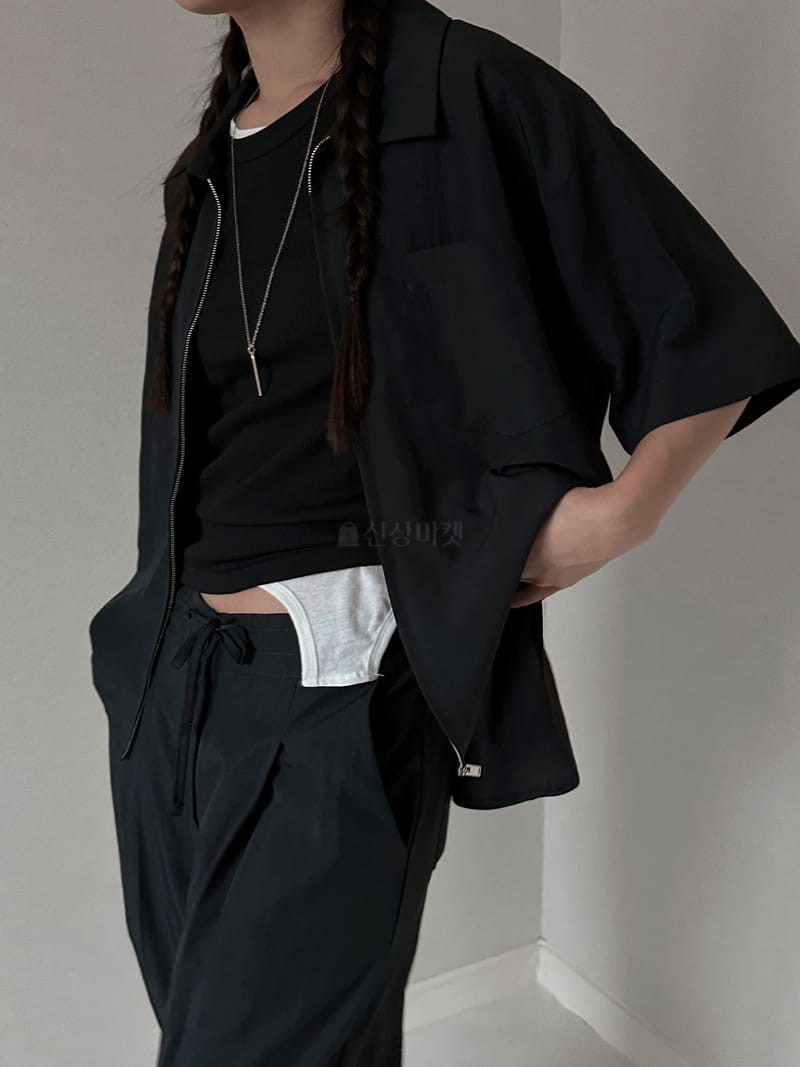 Unene Garden - Korean Women Fashion - #momslook - Masimo Zip-up - 6