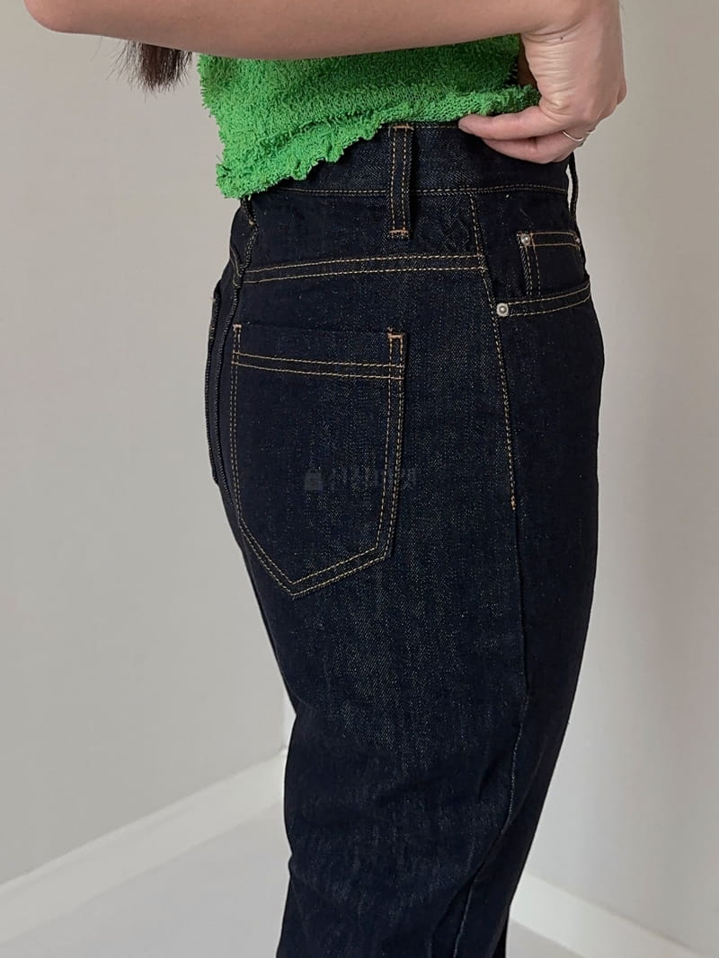 Unene Garden - Korean Women Fashion - #momslook - Line Pants - 2