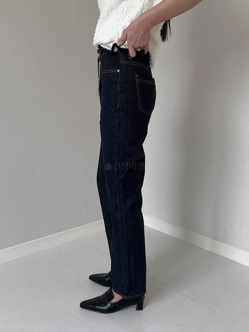 Unene Garden - Korean Women Fashion - #momslook - Line Pants - 6