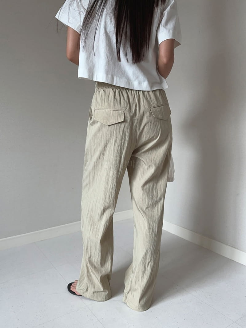Unene Garden - Korean Women Fashion - #momslook - CN Pants - 4