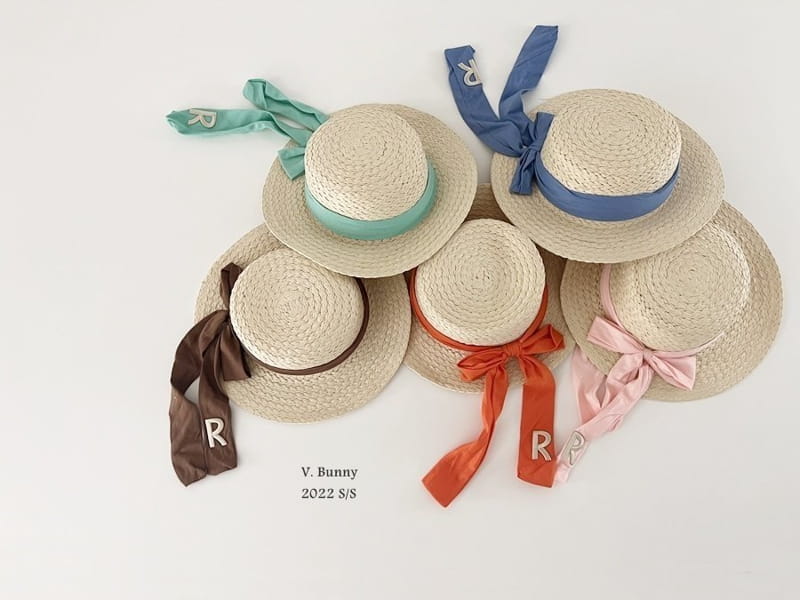 V Bunny - Korean Children Fashion - #Kfashion4kids - R Straw Hat - 10