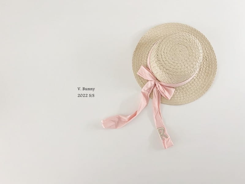 V Bunny - Korean Children Fashion - #childofig - R Straw Hat - 2