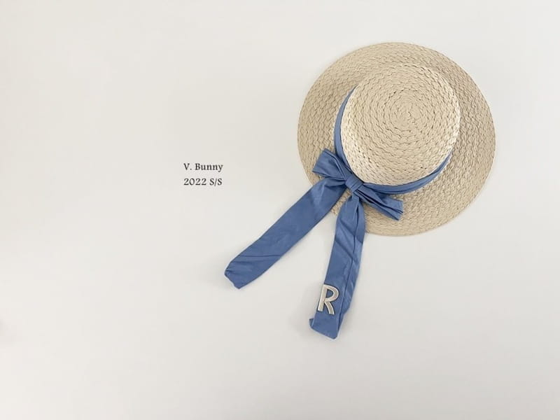 V Bunny - Korean Children Fashion - #fashionkids - R Straw Hat - 6
