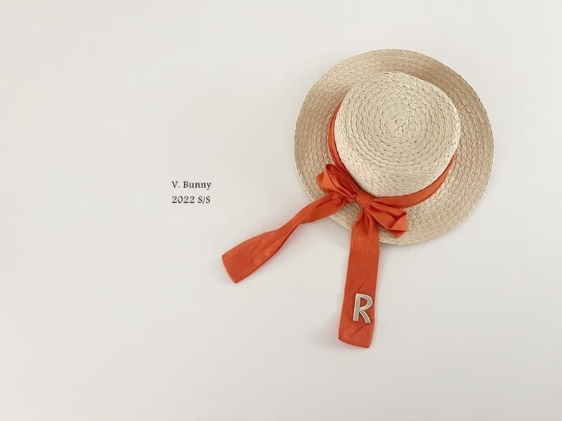 V Bunny - Korean Children Fashion - #kidsshorts - R Straw Hat - 7