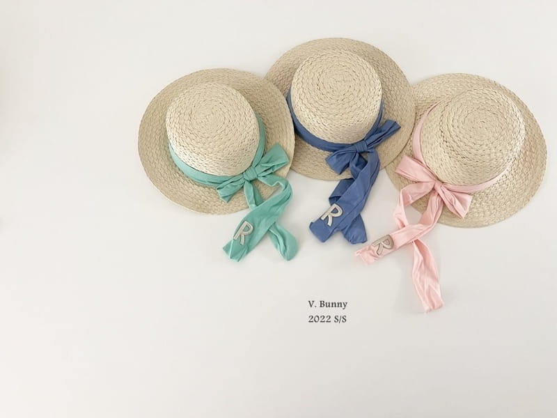 V Bunny - Korean Children Fashion - #kidzfashiontrend - R Straw Hat - 9