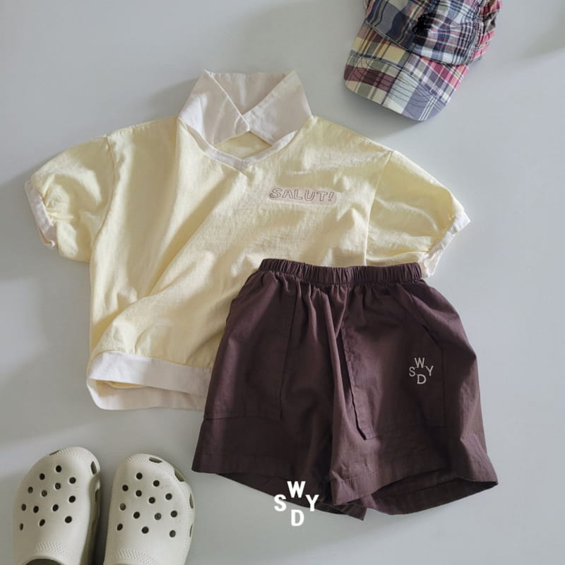 Wednesday - Korean Children Fashion - #childrensboutique - Camp Shorts - 8