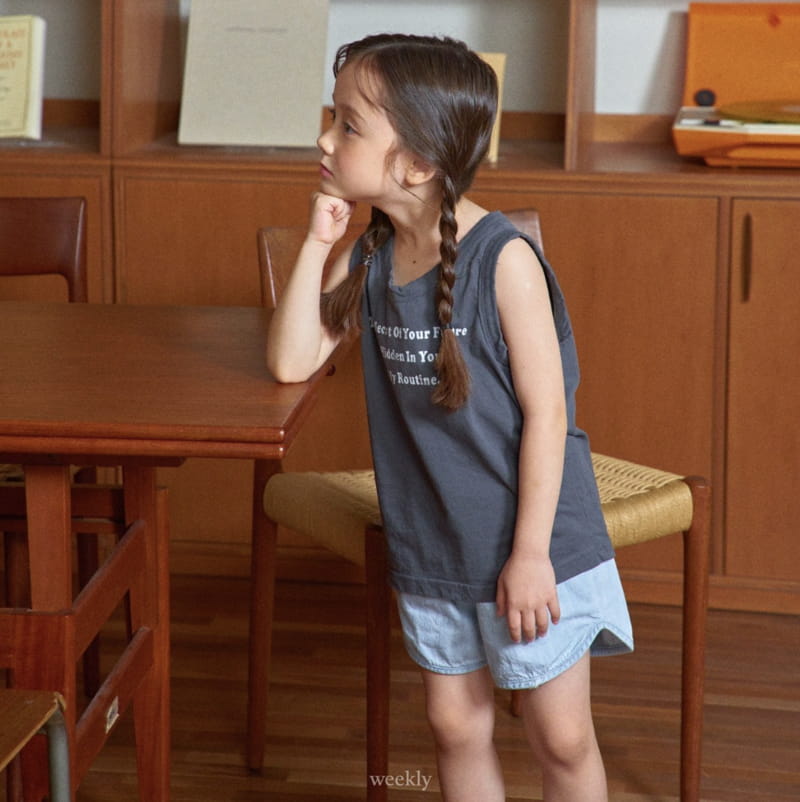 Weekly - Korean Children Fashion - #childrensboutique - Future Sleeveless - 10