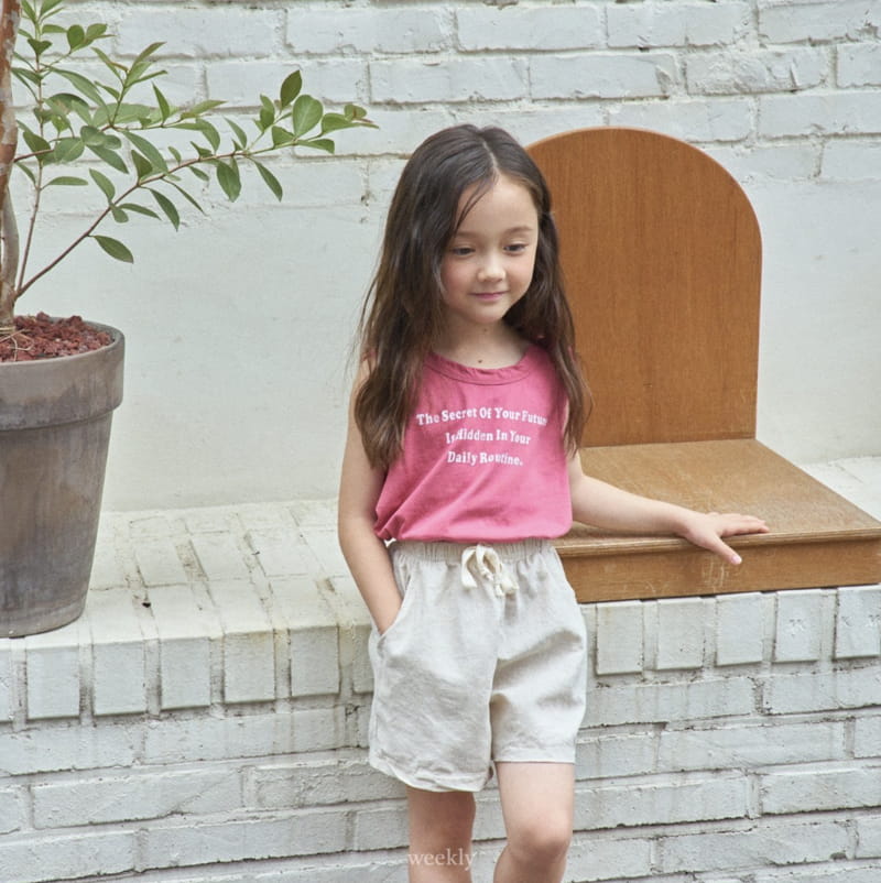 Weekly - Korean Children Fashion - #designkidswear - Future Sleeveless - 11