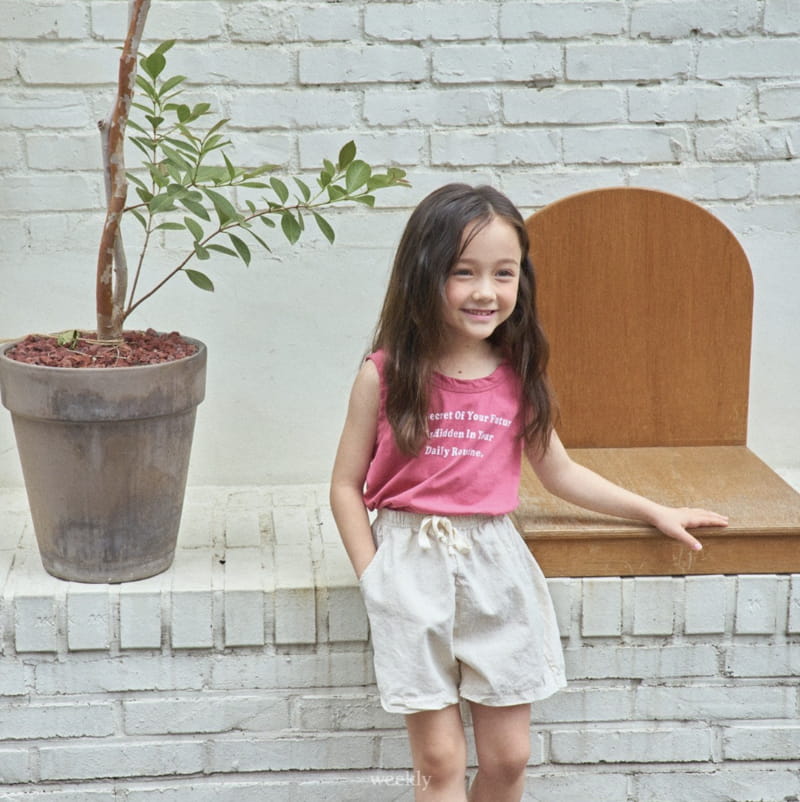 Weekly - Korean Children Fashion - #discoveringself - Future Sleeveless - 12
