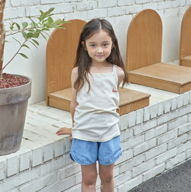 Weekly - Korean Children Fashion - #discoveringself - Love Sleeveless - 9