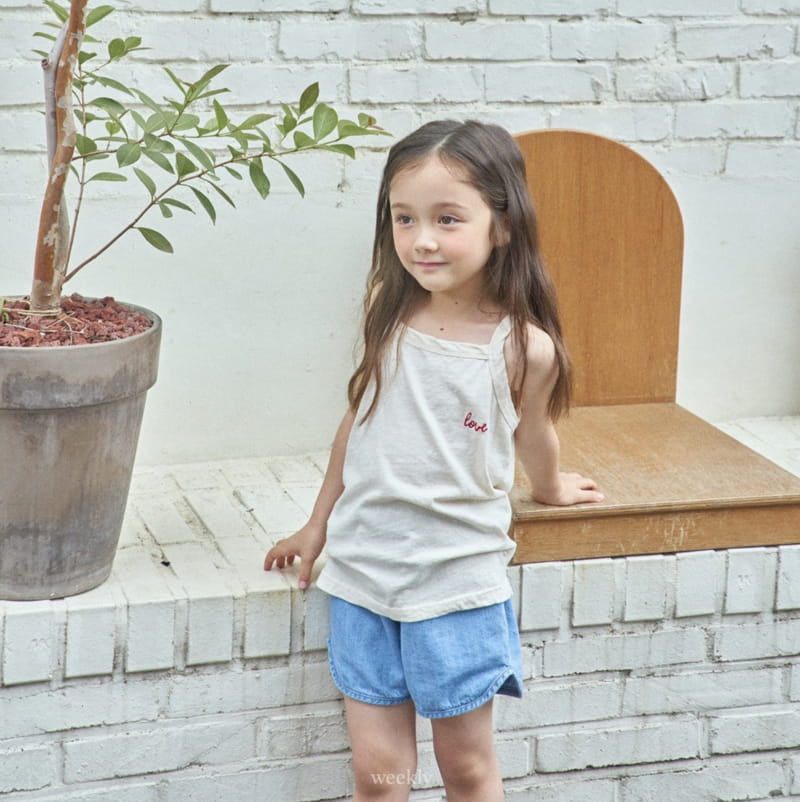 Weekly - Korean Children Fashion - #fashionkids - Love Sleeveless - 10