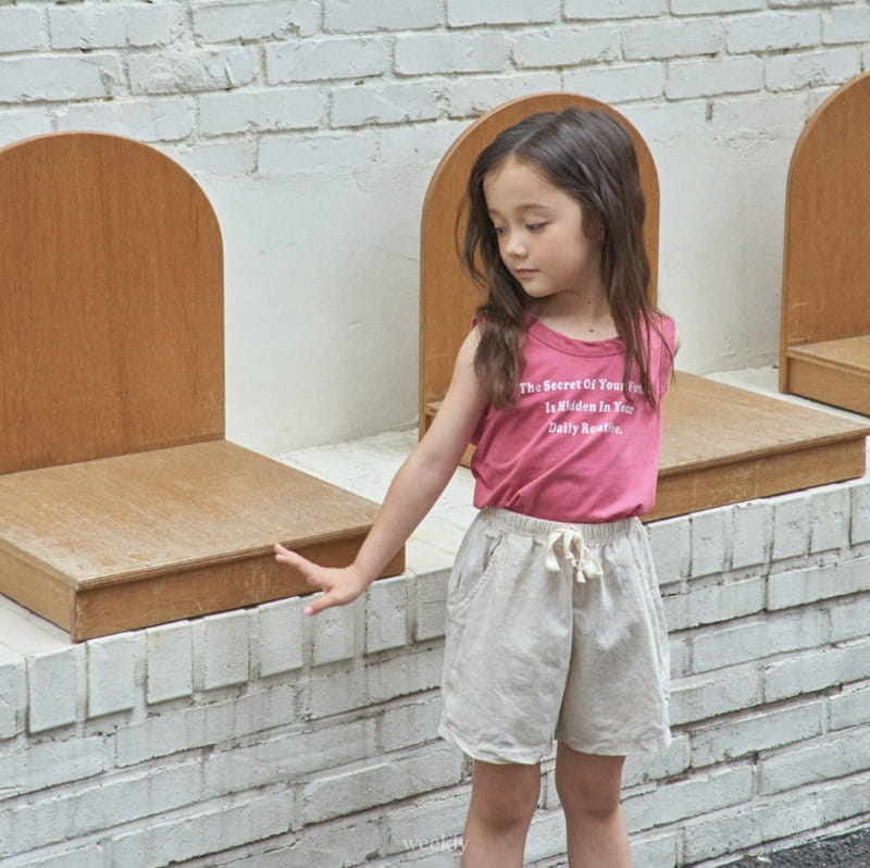 Weekly - Korean Children Fashion - #kidsstore - Classic Linen Shorts