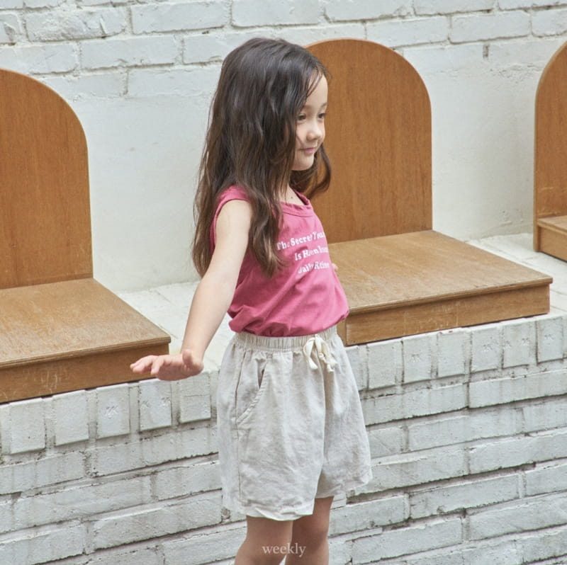 Weekly - Korean Children Fashion - #kidzfashiontrend - Classic Linen Shorts - 2