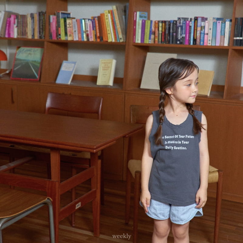 Weekly - Korean Children Fashion - #littlefashionista - Future Sleeveless - 2