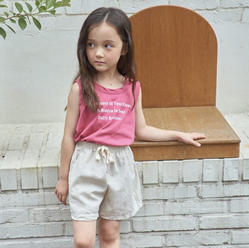 Weekly - Korean Children Fashion - #magicofchildhood - Classic Linen Shorts - 5