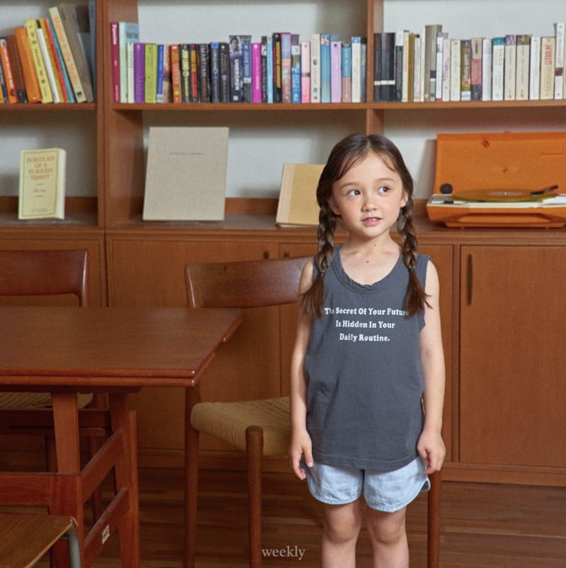 Weekly - Korean Children Fashion - #magicofchildhood - Future Sleeveless - 4