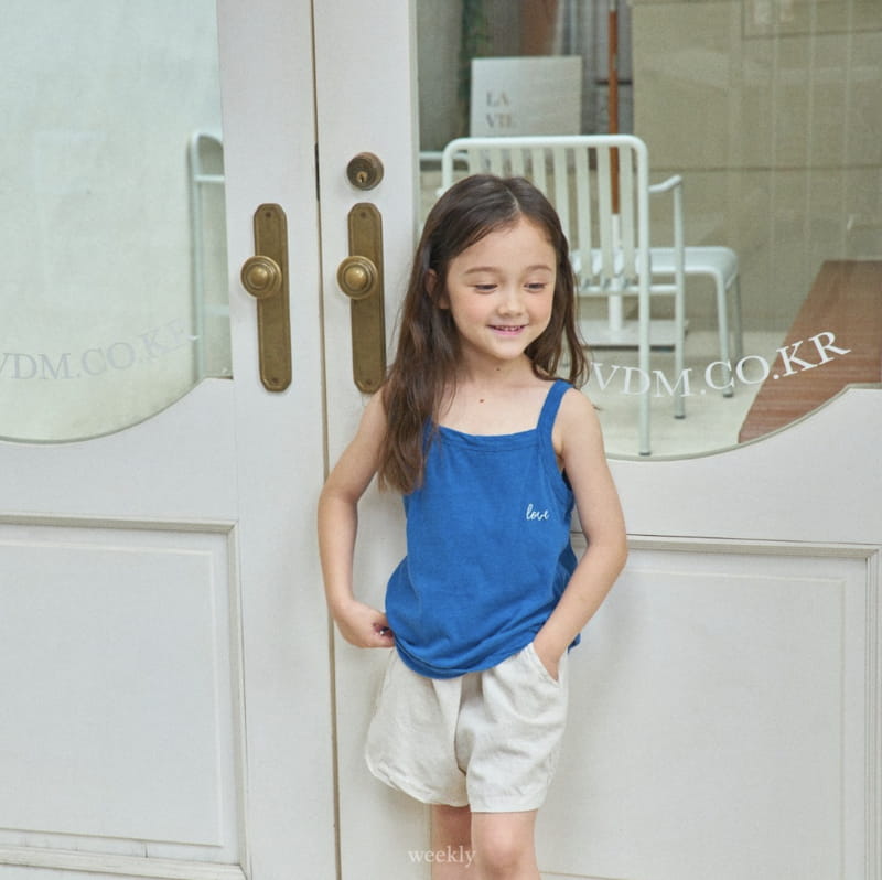 Weekly - Korean Children Fashion - #prettylittlegirls - Classic Linen Shorts - 7