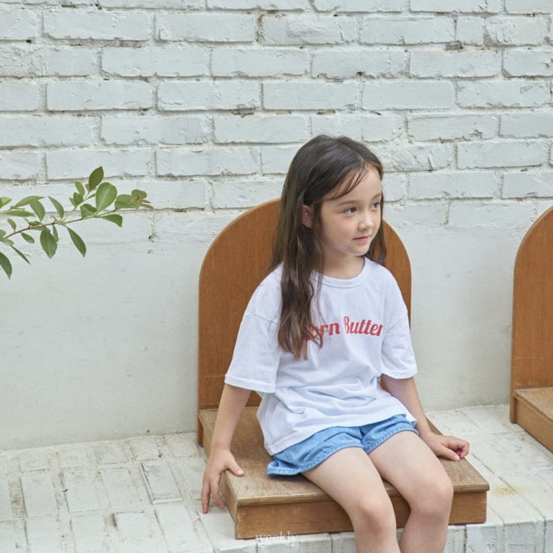 Weekly - Korean Children Fashion - #stylishchildhood - Corn Butter Tee - 6