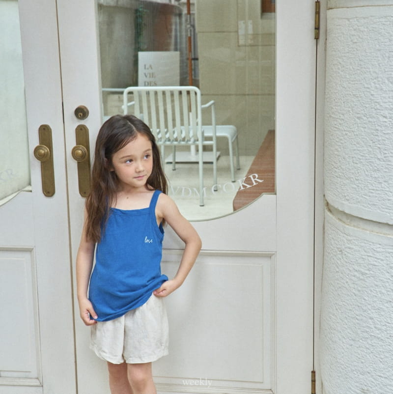 Weekly - Korean Children Fashion - #stylishchildhood - Love Sleeveless - 5